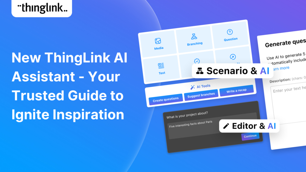 Featured picture of post "How to Create Simple Scenario Based Learning With New ThingLink Templates"