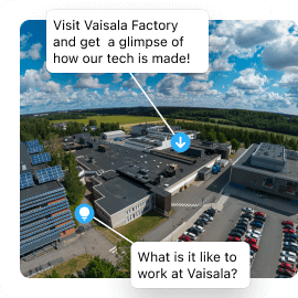 Vaisala recruits new employees with virtual tours